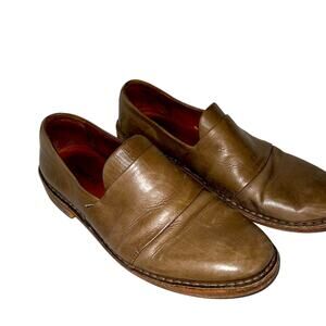 VINCE classic deisinger Caroline Besette clean girl Italian leather loafers 8